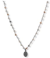 Collana Amen Donna in Argento Pietre dure PL70NM - PL70NM